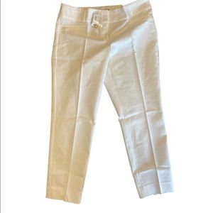 The Limited Drew fit Ankle white pants size 10 new with tags